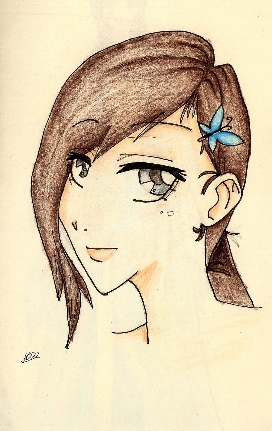 Manga portrait 2 by spirosprime13 on DeviantArt