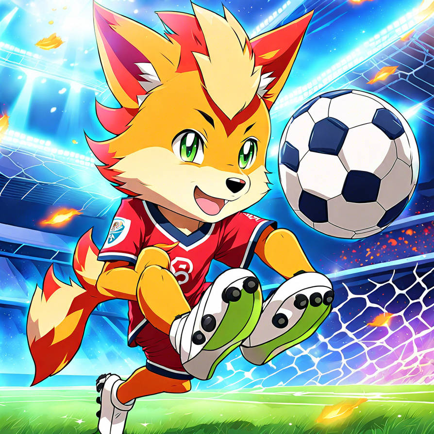 Firewolf 3551 Playing Soccer