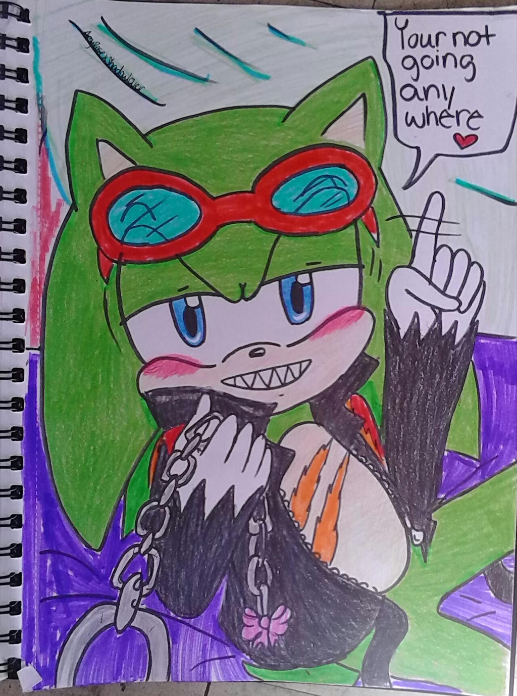 My Shadow x Scourge Ship Kid by FanGirlStephie on DeviantArt