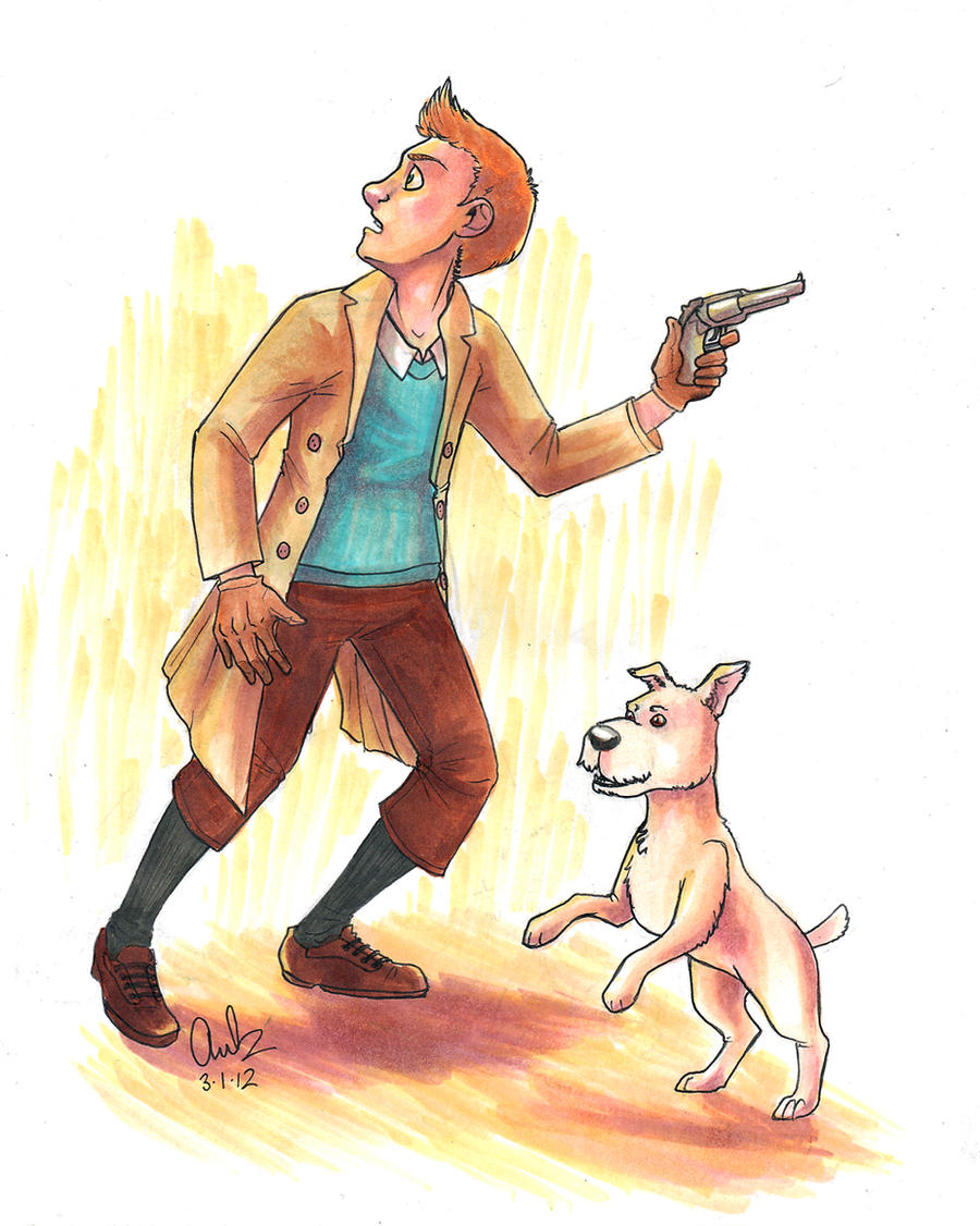 Tintin Deviantart Tintin by unconventionalhill on DeviantArt