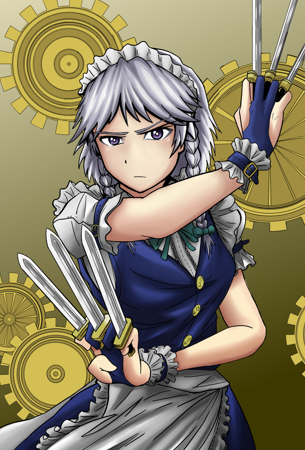 Sakuya Rabbit Sakuya Izayoi by joaoyoda on DeviantArt
