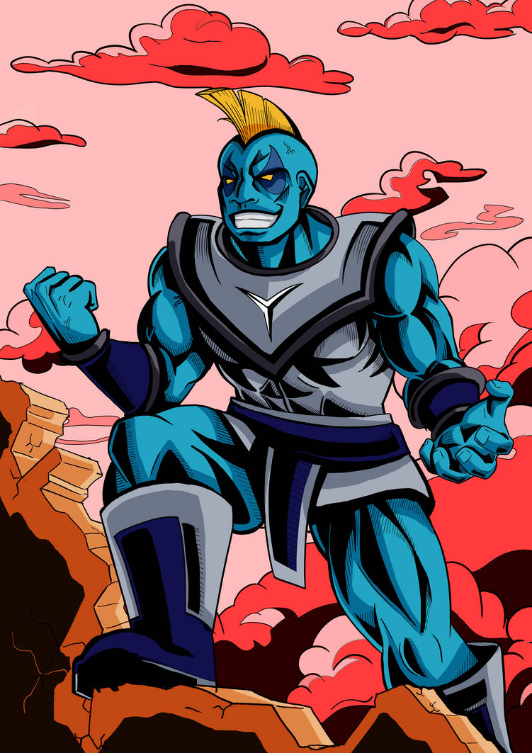 Male Model Blue Mohawk The Mohawk blu Guy by joaoyoda on DeviantArt