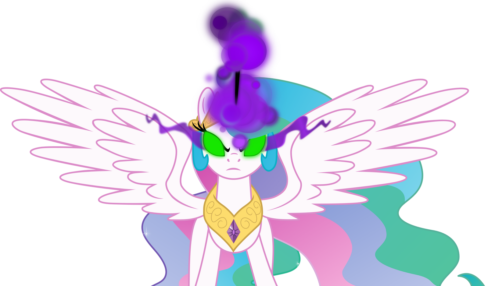 Princess Celestia (black magic) Vector