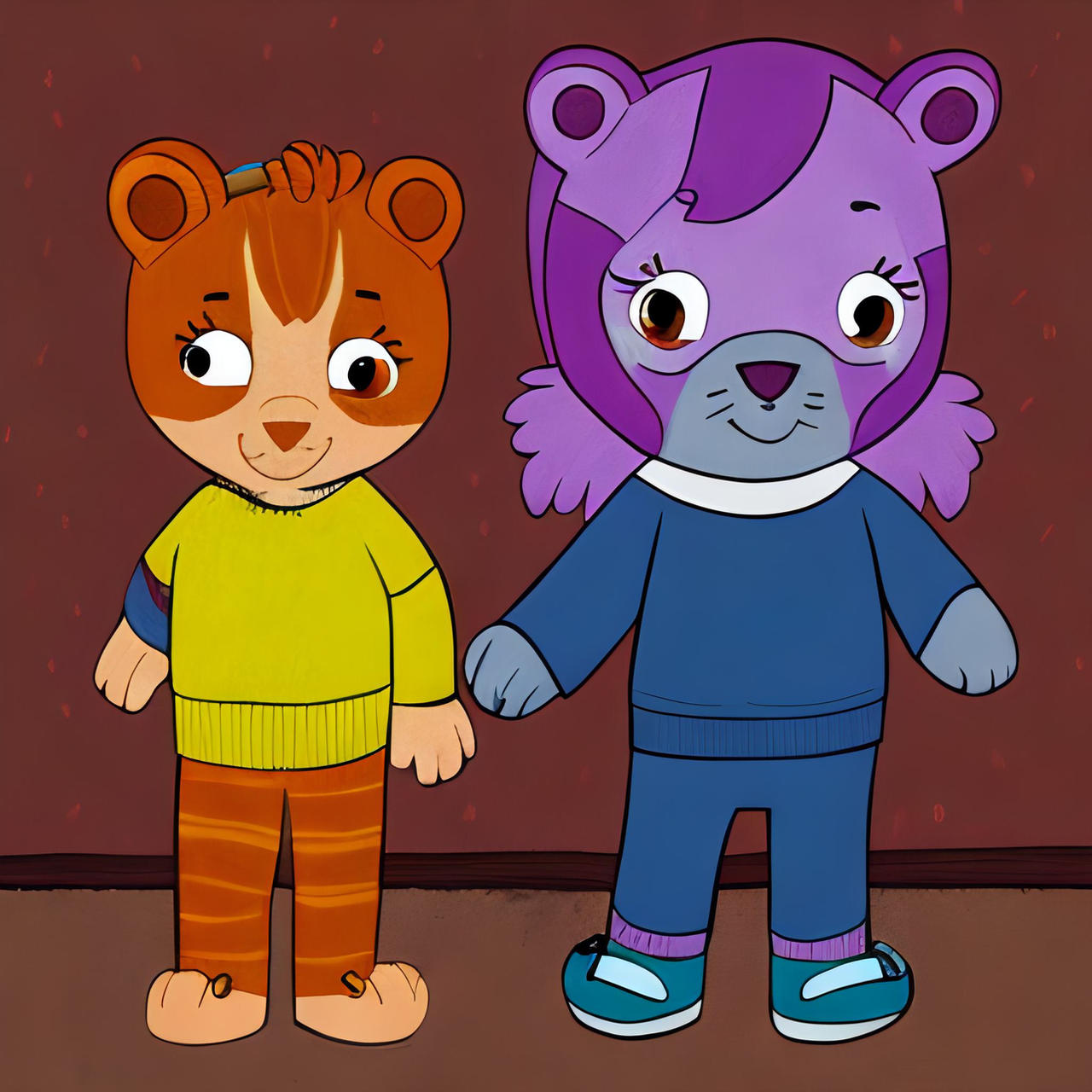 Daniel Tiger Deviantart DreamUp Creation Daniel Tigers Neighbourhood by Skskskskhdjs on DeviantArt