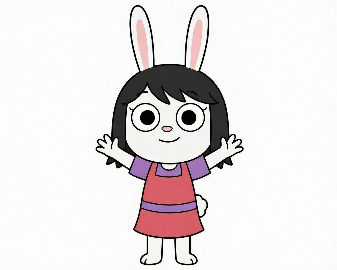 Elinor Bunny in Work it Out Wombats style by Skskskskhdjs on DeviantArt