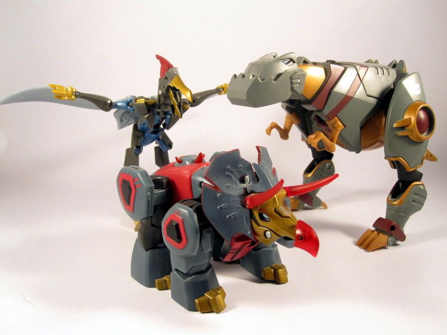 The animated dinobots