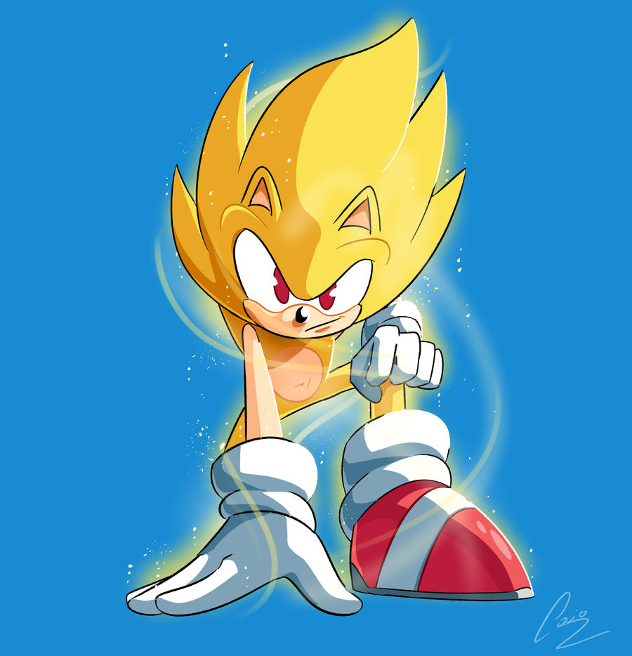 Super Sonic by natsu-no-hi on deviantART