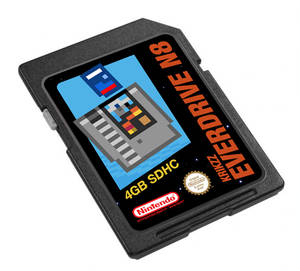 WIP Everdrive N8 SD Card Label