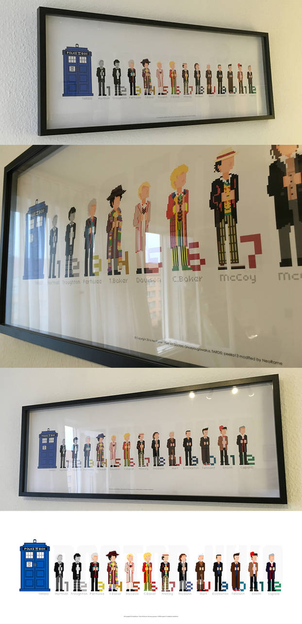 Doctor Who Pixel Art Picture by NeoRame