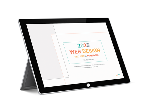 eBook Web Design Proposal Template