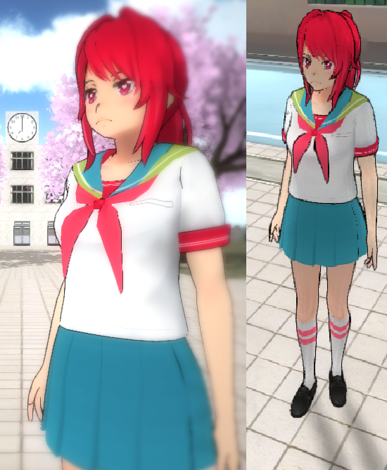 Yandere Simulator - Giffany Skin +DL