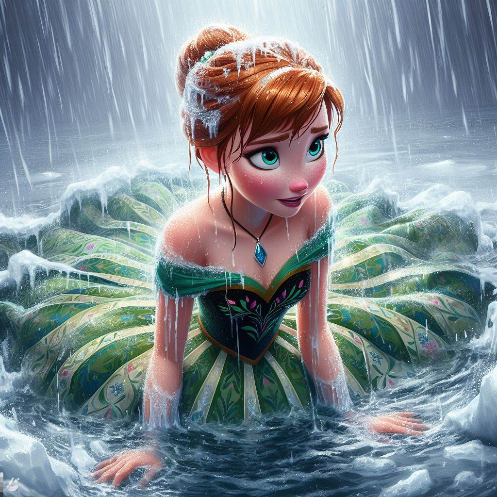 Anna Cold anna cold and wet by chryslerfire on DeviantArt