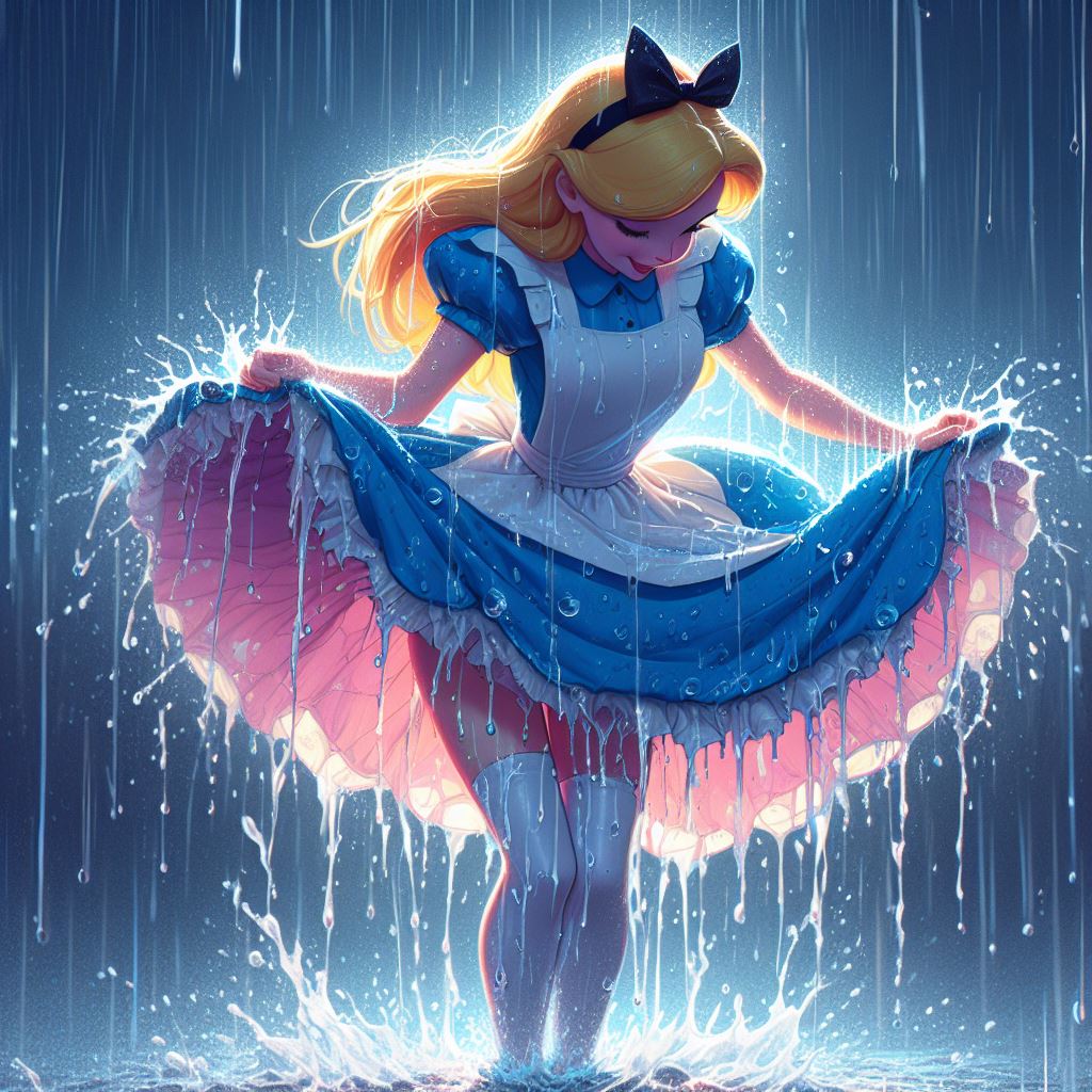 Sick Alice Deviantart Alice happy in the rain by chryslerfire on DeviantArt