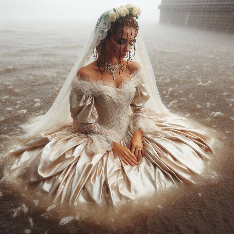 Wam Look wetlook wedding dress by chryslerfire on DeviantArt