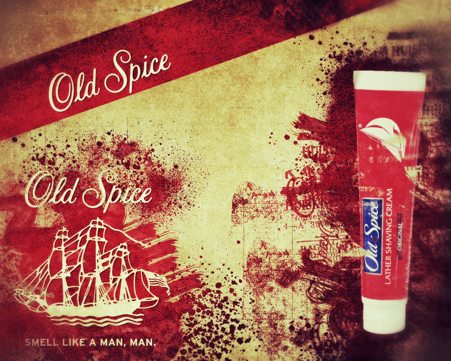 old spice shaving cream ad version one..