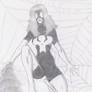Spider-Woman: Julia Carpenter Left Handed Sketch