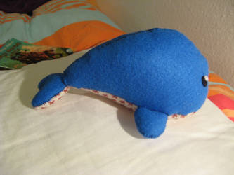 Whale plushie