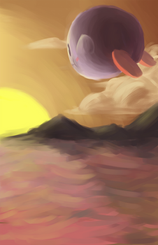 Kirby Sunset