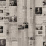 pattern of one page of American newspaper