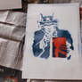 Uncle Sam Stencil