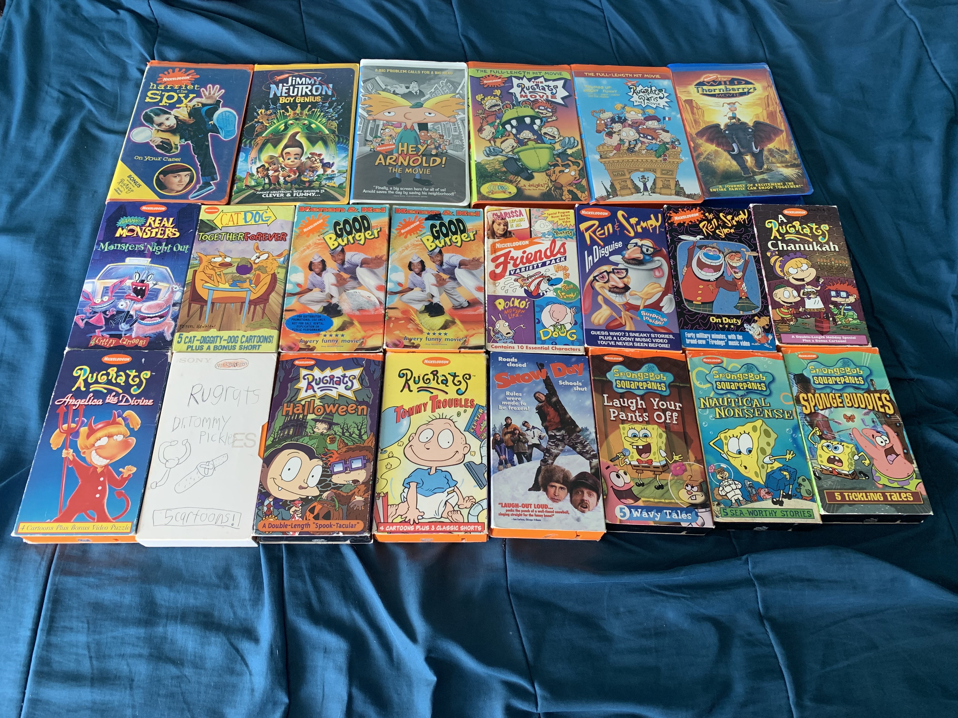 Nickelodeon Collection My Nickelodeon Collection Part 2: VHS by noah26507 on DeviantArt