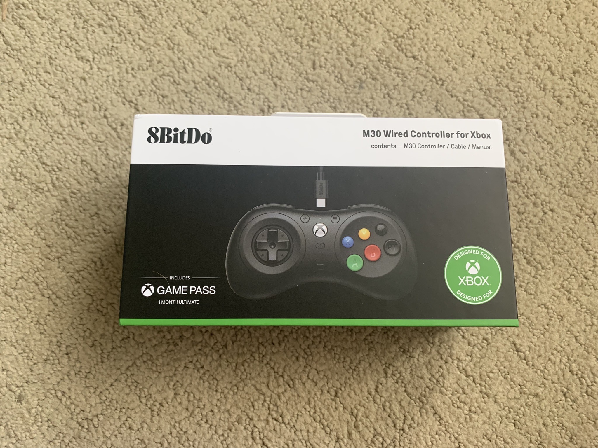 My 8BitDo Xbox One FightPad by noah26507 on DeviantArt