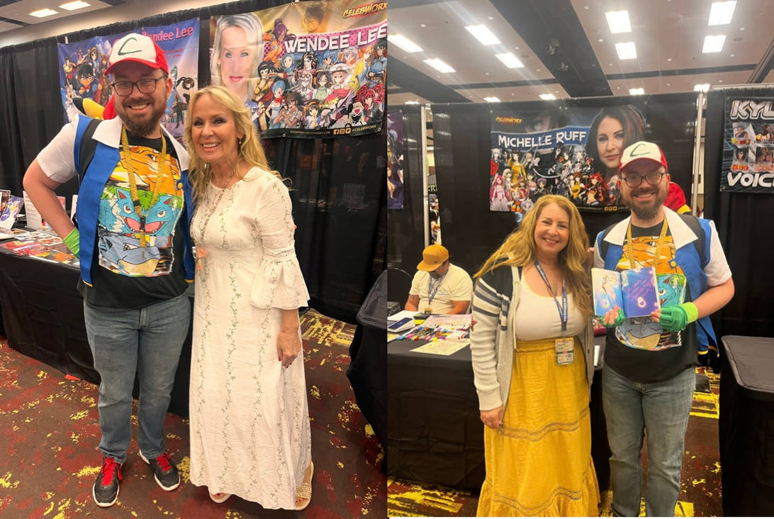 Me with Wendee Lee and Michelle Ruff by noah26507 on DeviantArt