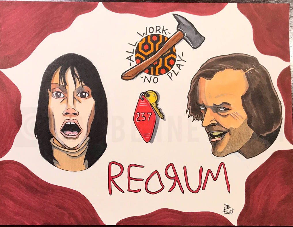 The Shining Tattoo Flash by on DeviantArt