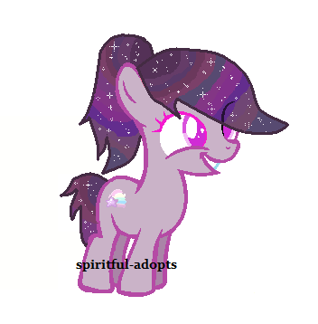 Adorable Galaxy Filly OPEN