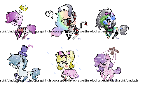 !NEW! Various Earth Pony Adoptables OPEN
