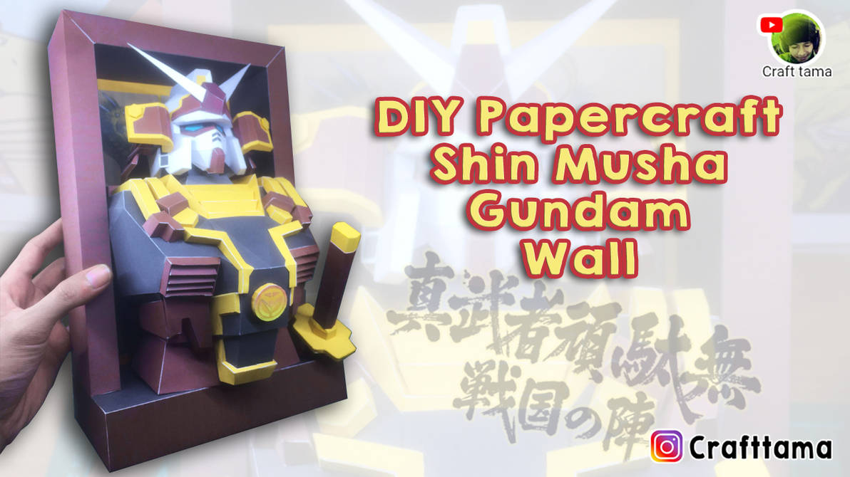 Papercraft Gundam Shin Musha by craft-tama on DeviantArt