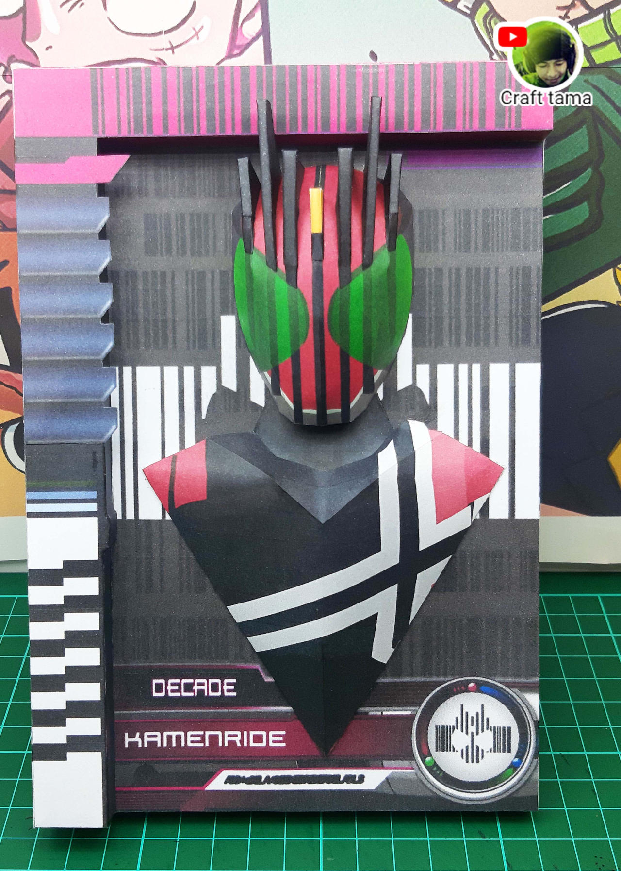 Papercraft Kamen rider Decade by craft-tama on DeviantArt