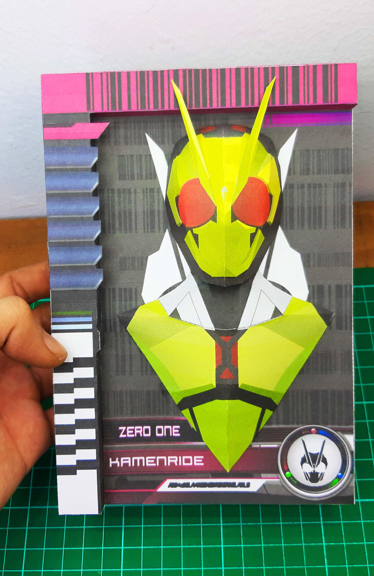 papercraft Kamen rider zero one by craft-tama on DeviantArt