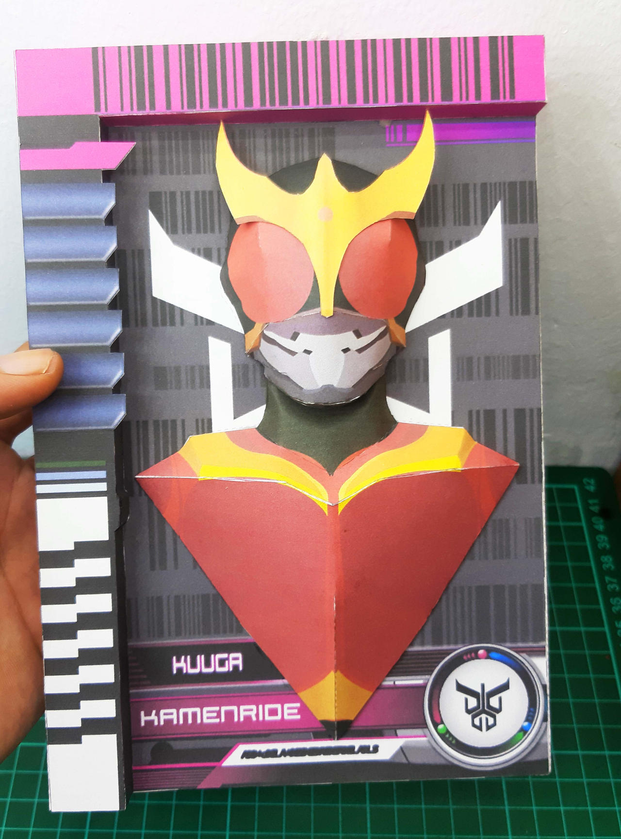 Paper Rider Template Kamen Rider Art Kamen Rider Decade Papercraft