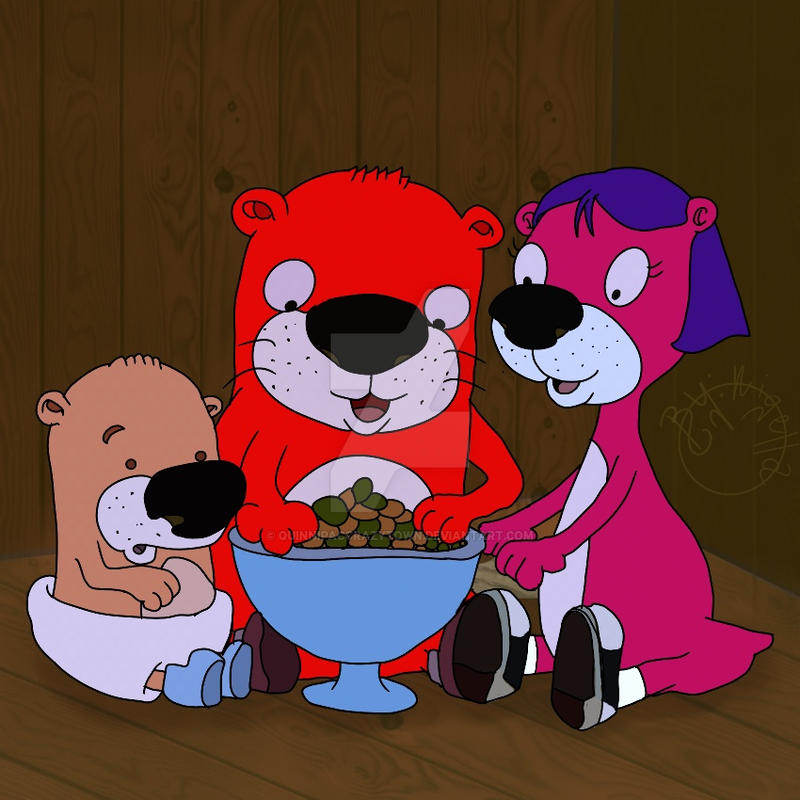 Otter PB and j tv series By Luna Quinn by QuinnipacCrazyTown on DeviantArt