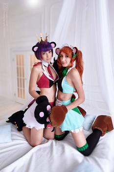 Ginko and Lulu -  Yuri Kuma Arashi