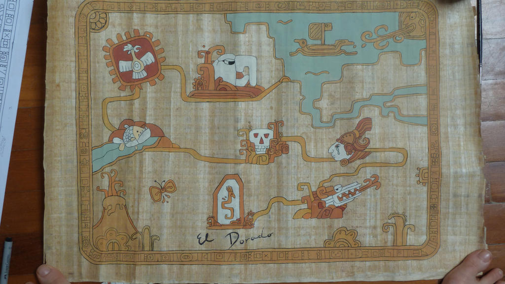 The Road to El Dorado - map by SmartisPanda on DeviantArt