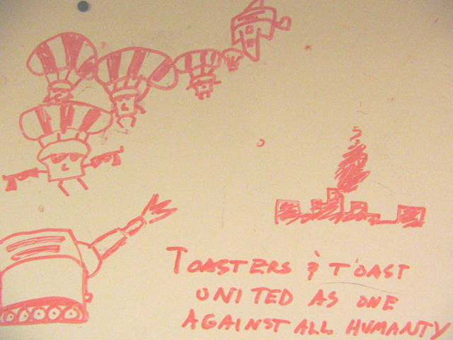 Toaster Army I by whiteboards on DeviantArt