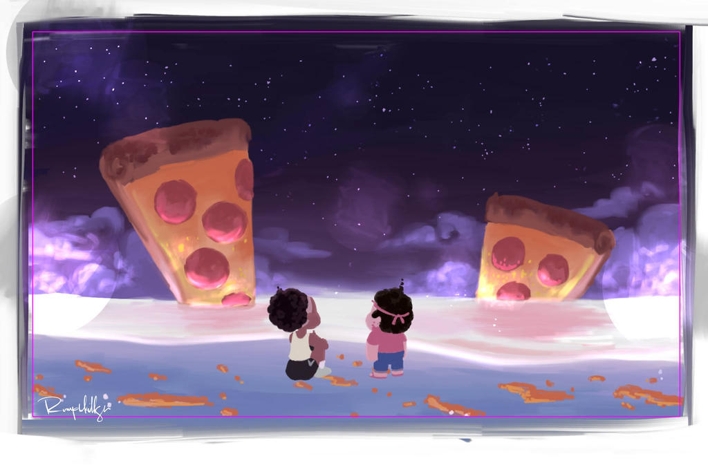 Steven Universe Pizza Dream by Rumplekillsin on DeviantArt