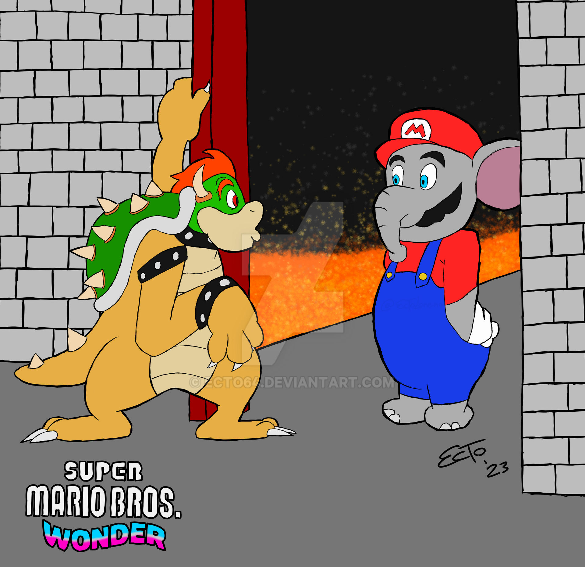 Super Mario Bros Wonder (Nintendo Switch, 2023) by ecto64 on DeviantArt
