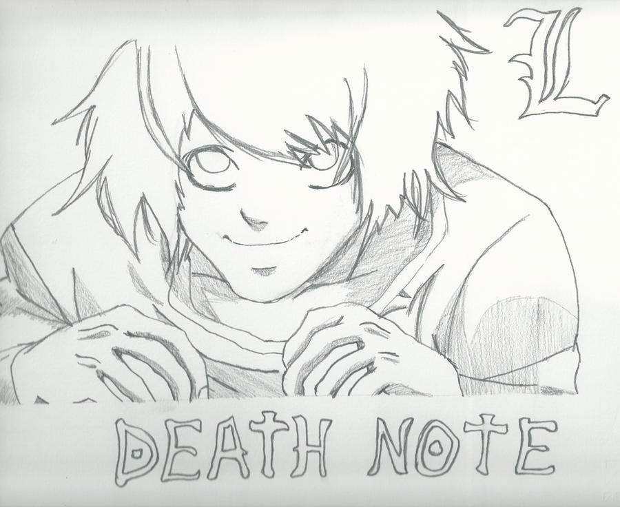 Deviantart La Note L death note by dunkina93 on DeviantArt