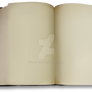 Empty Book Stock Image