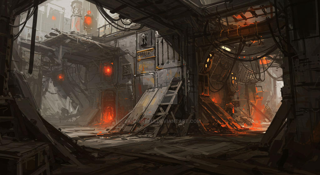 Warhammer 40k, Environment Concept Art by zanfartsui on DeviantArt