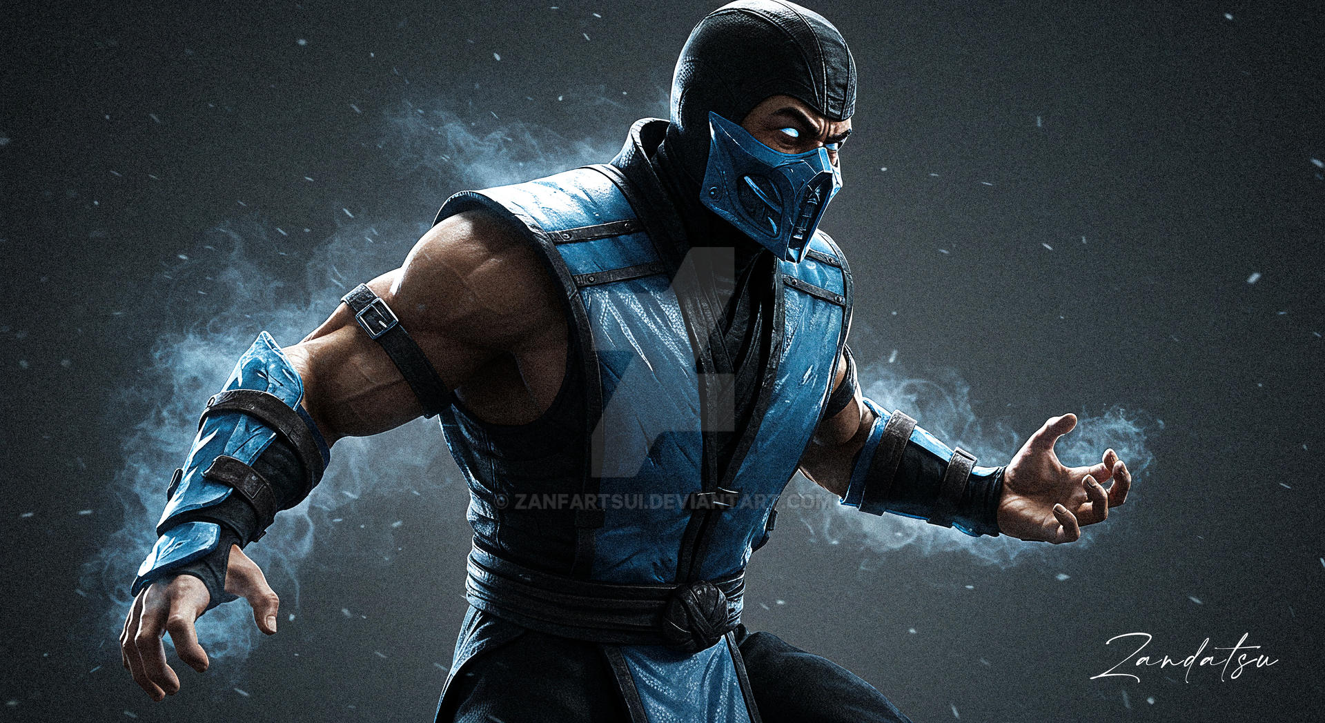 Swd Sub Zero 3D Render of Sub Zero by zanfartsui on DeviantArt