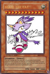 Blaze The Cat Supreme God Card