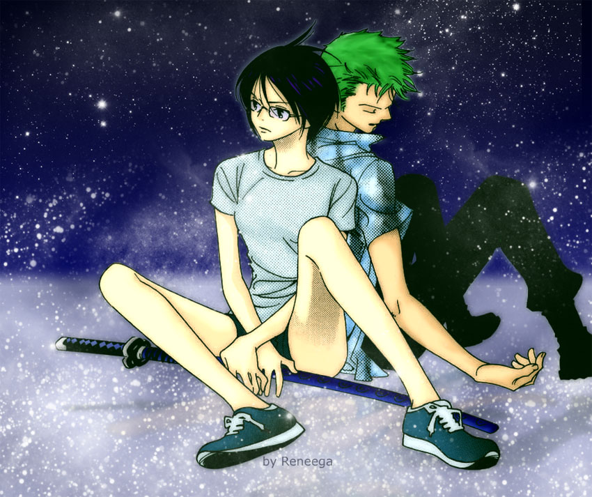 OP: Zoro and Tashigi