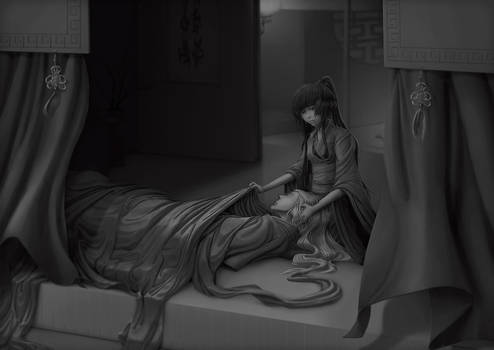 WIP, Oriental greyscale