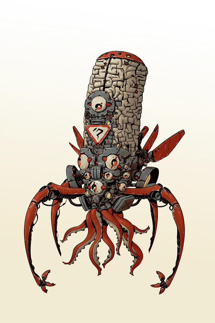 Weekly 20151001 - Brain Bug by StMan on DeviantArt