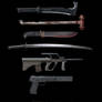 The Walking Dead - No Man's Land  (weapons)