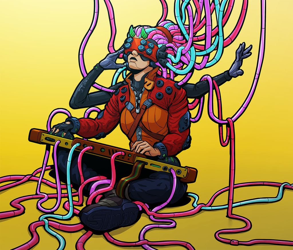 Hacker Candy Retro Cyberpunk Hacker (Candy) by StMan on DeviantArt